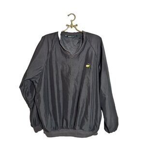 Masters‎ Collection Golf V-Neck Pullover Windbreaker Jacket Embroidered Size L